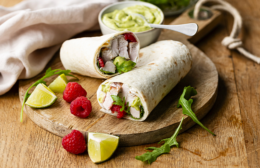 Wraps De Poulet De Fromage De Ch Vre Et D Avocat Intermarch